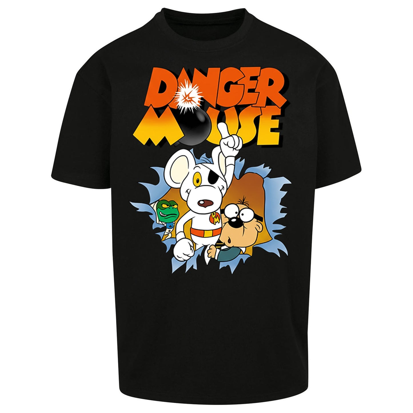 Danger Mouse & Penfold Oversized T Shirt
