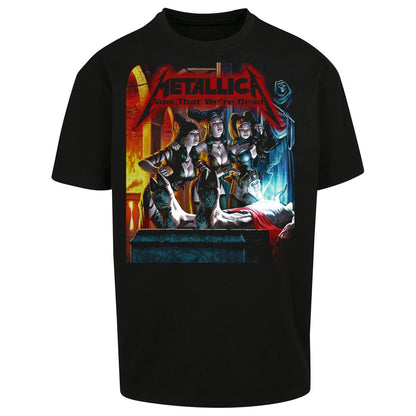 Metallica Now That Were Dead - Oversized T Shirt