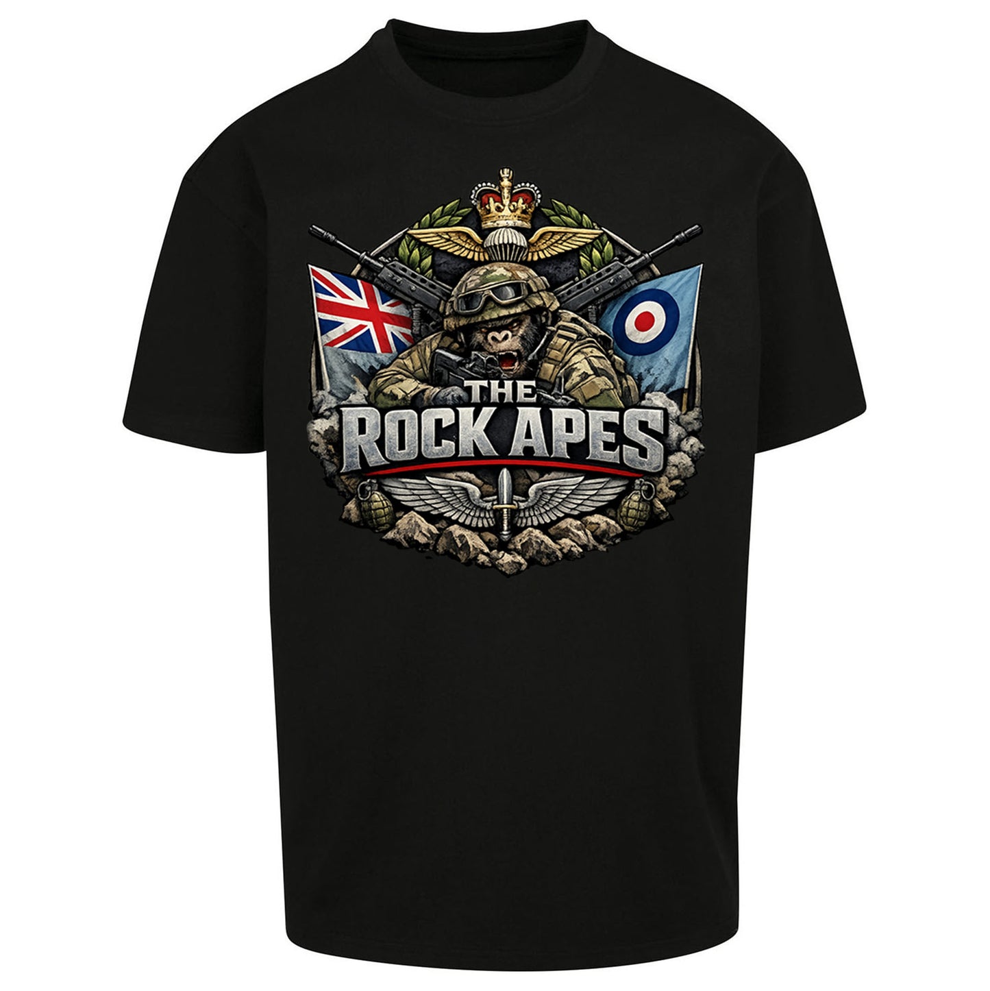 The Rock Apes Oversized T Shirt