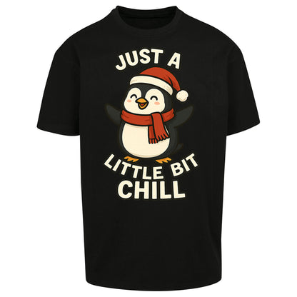 Penguin Christmas Oversized T Shirt