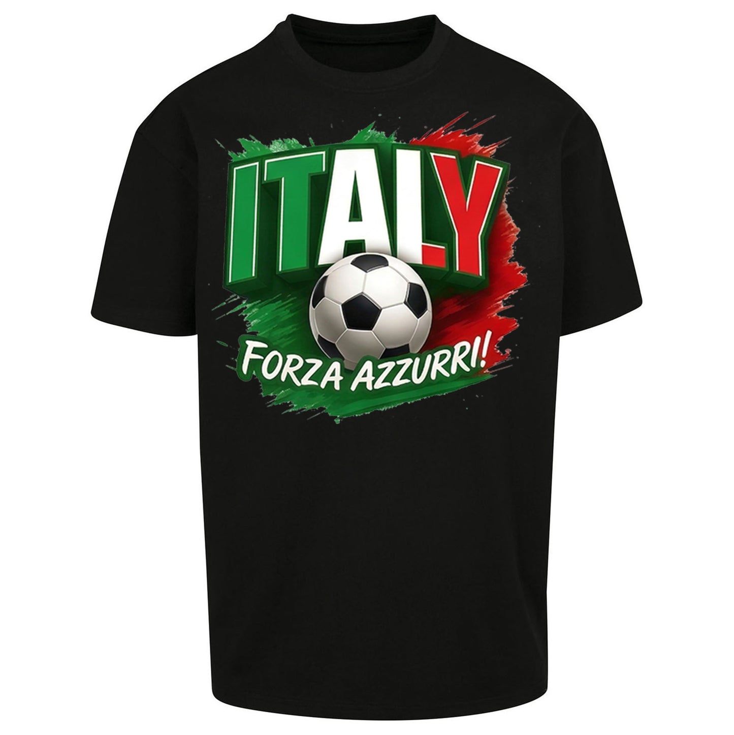 Italy Retro World Cup Oversized T Shirt