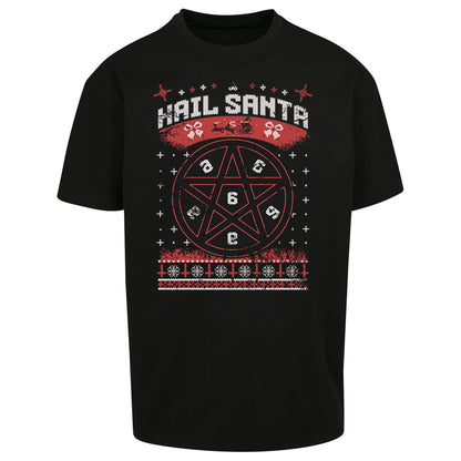 Hail Santa Oversized T Shirt