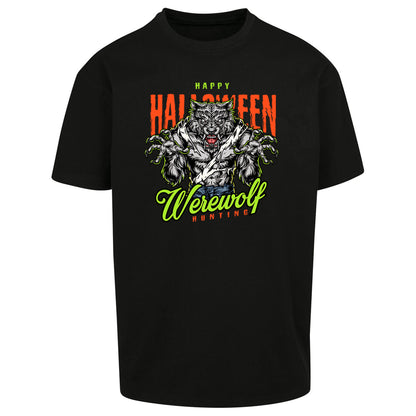 Halloween Werewolf Oversized T Shirt