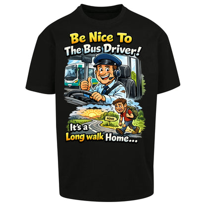 Bus Driver Oversized T Shirt