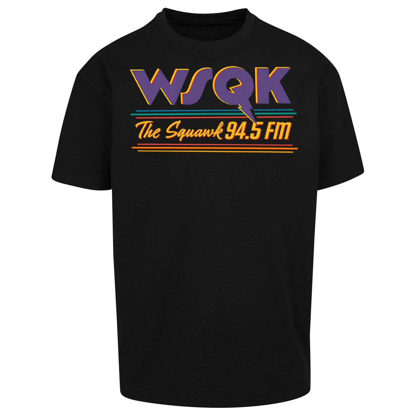 WSQK The Squawk Stranger Things Oversized T Shirt