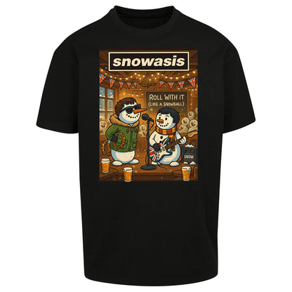 Snowasis Christmas Oversized T Shirt