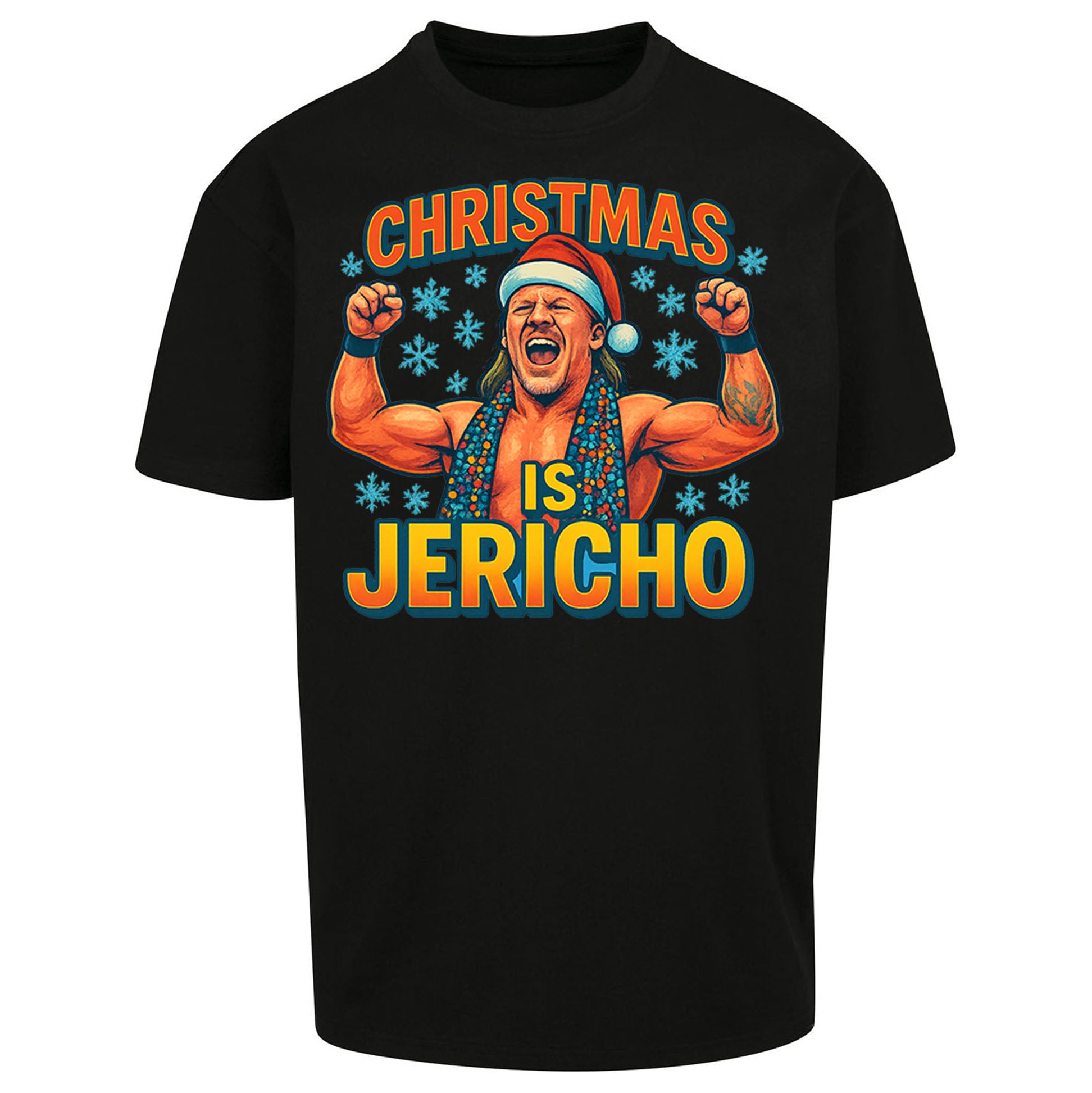 Chris Jericho Christmas Oversized T Shirt