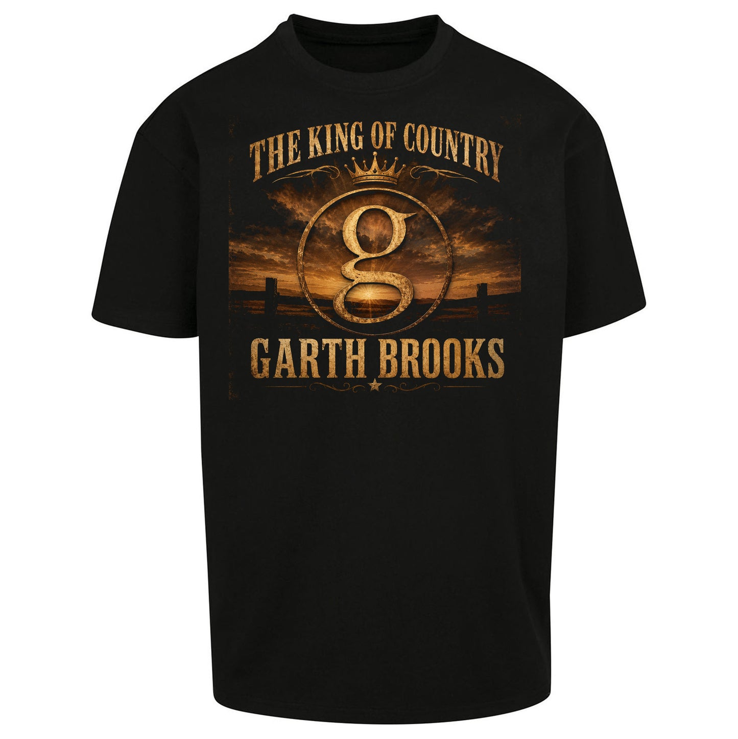 The King Of Country Garth Brooks Oversized T Shirt