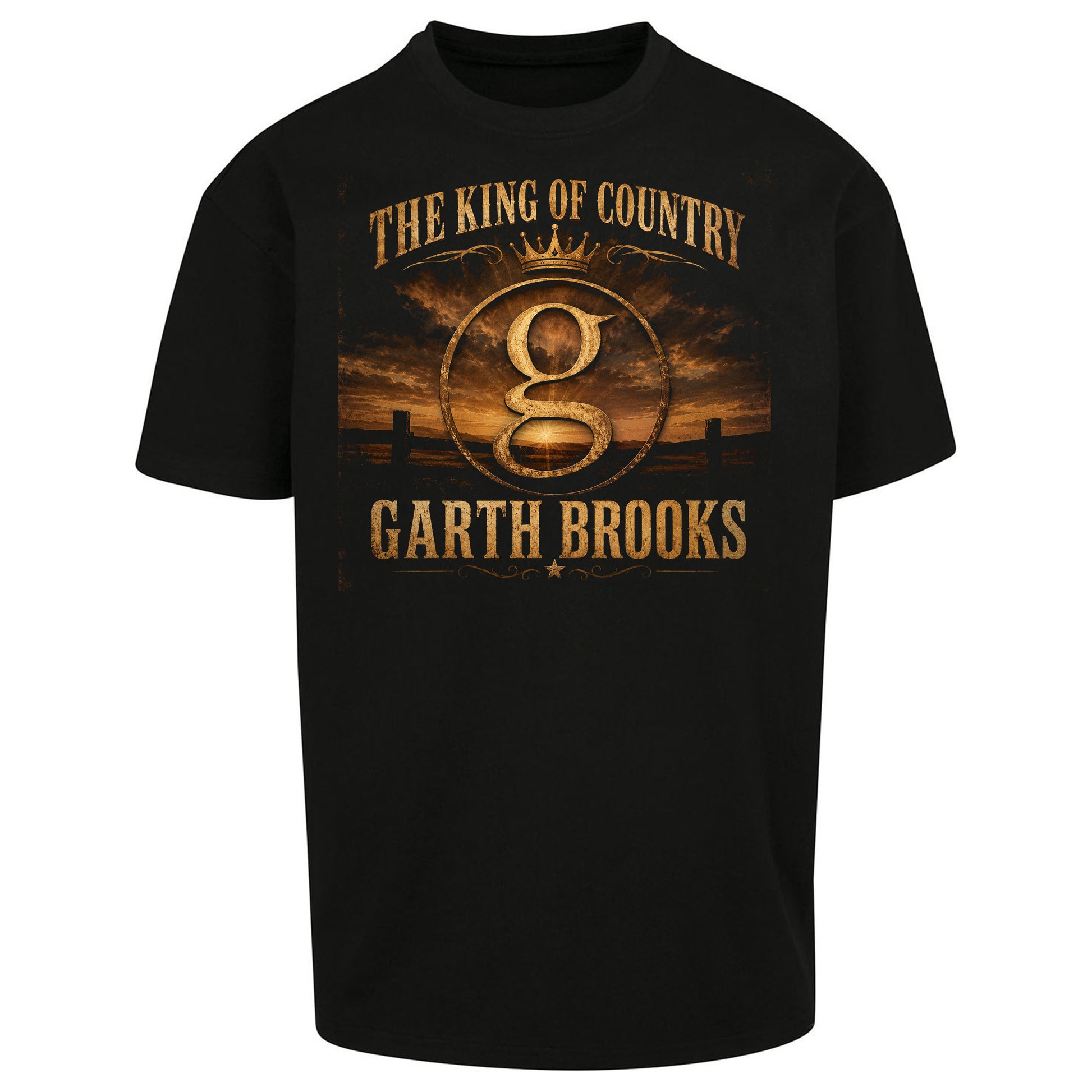 The King Of Country Garth Brooks Oversized T Shirt