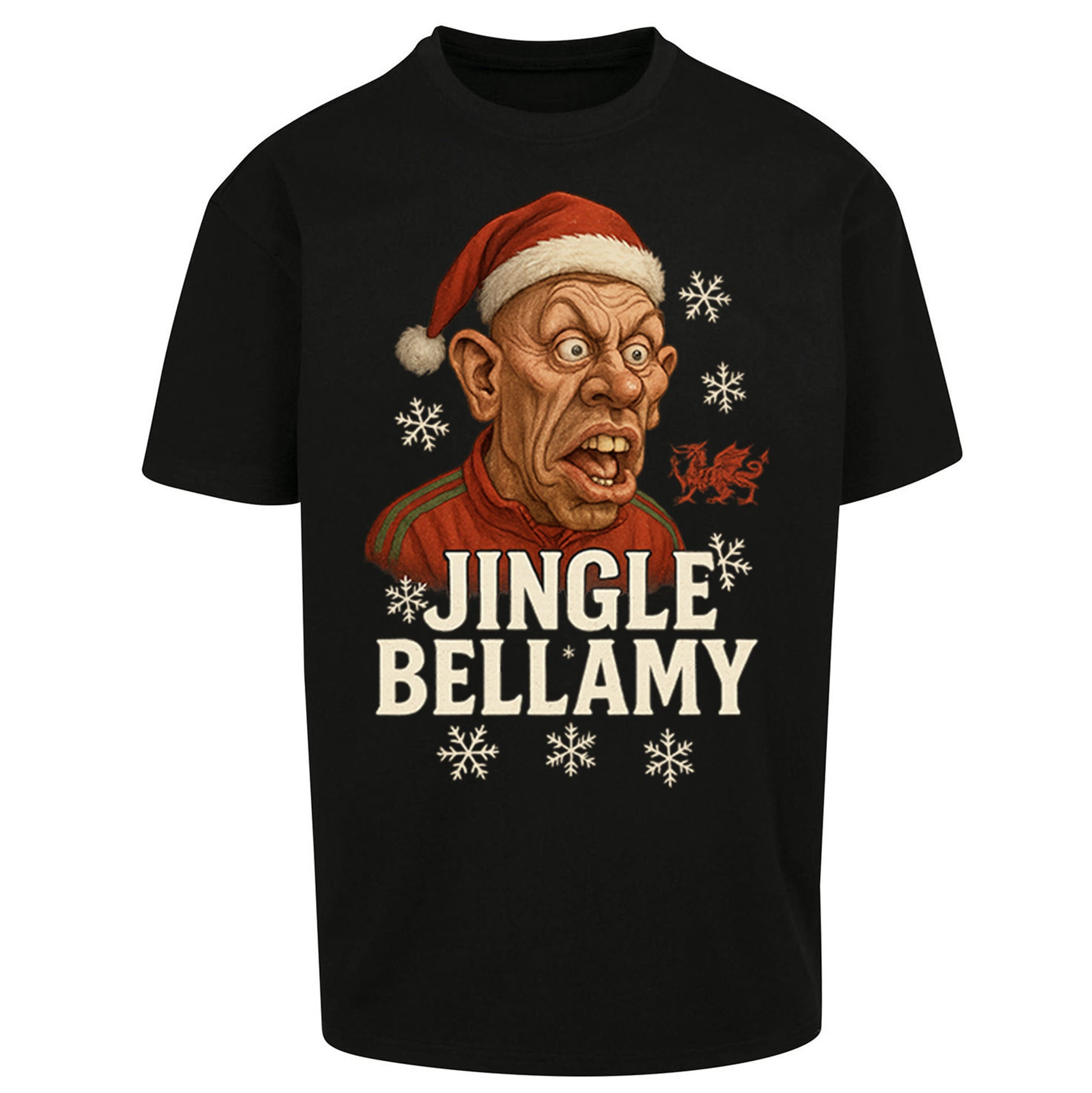 Craig Bellamy Christmas Oversized T Shirt