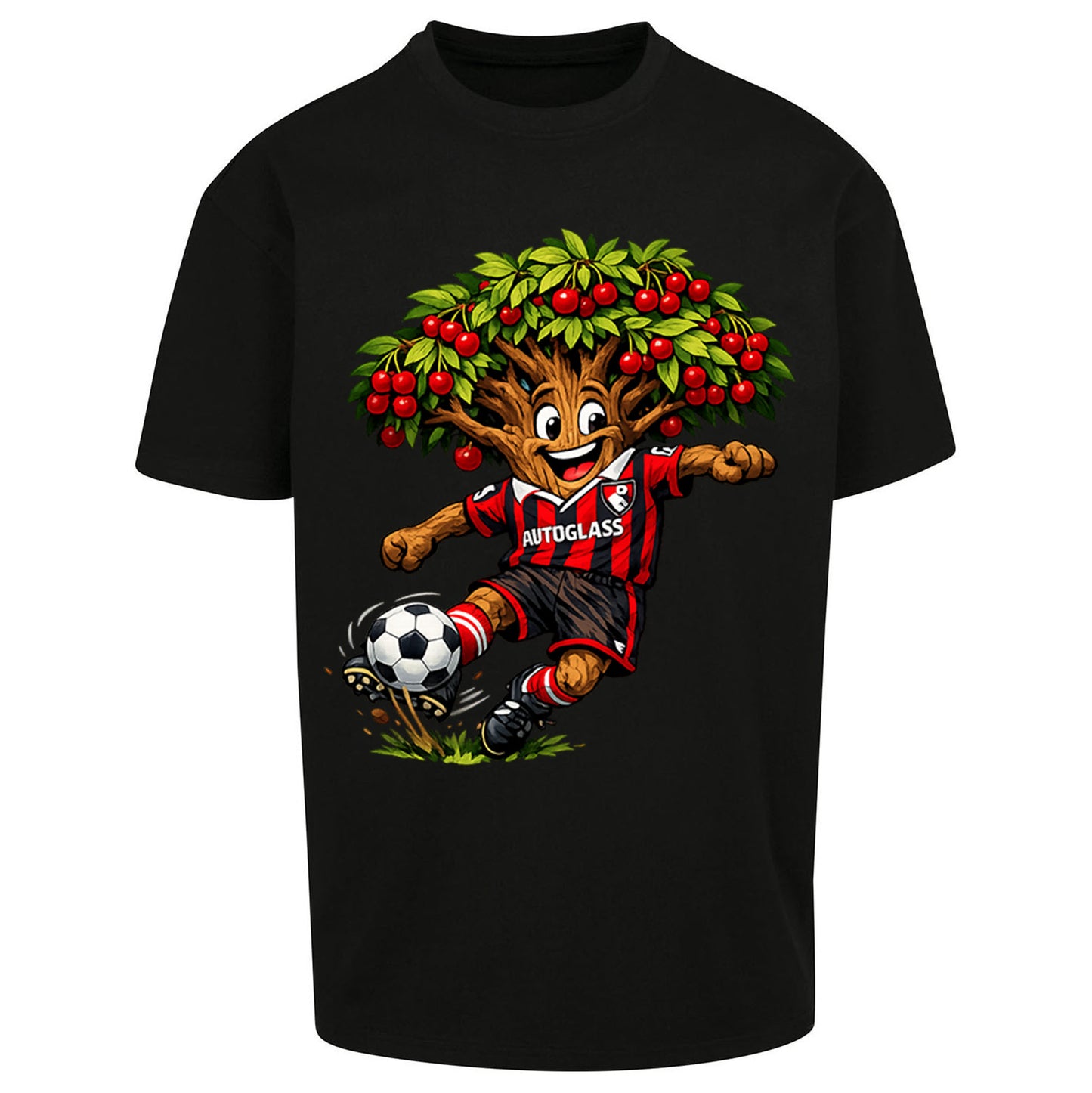 Retro Bournemouth - Oversized T Shirt