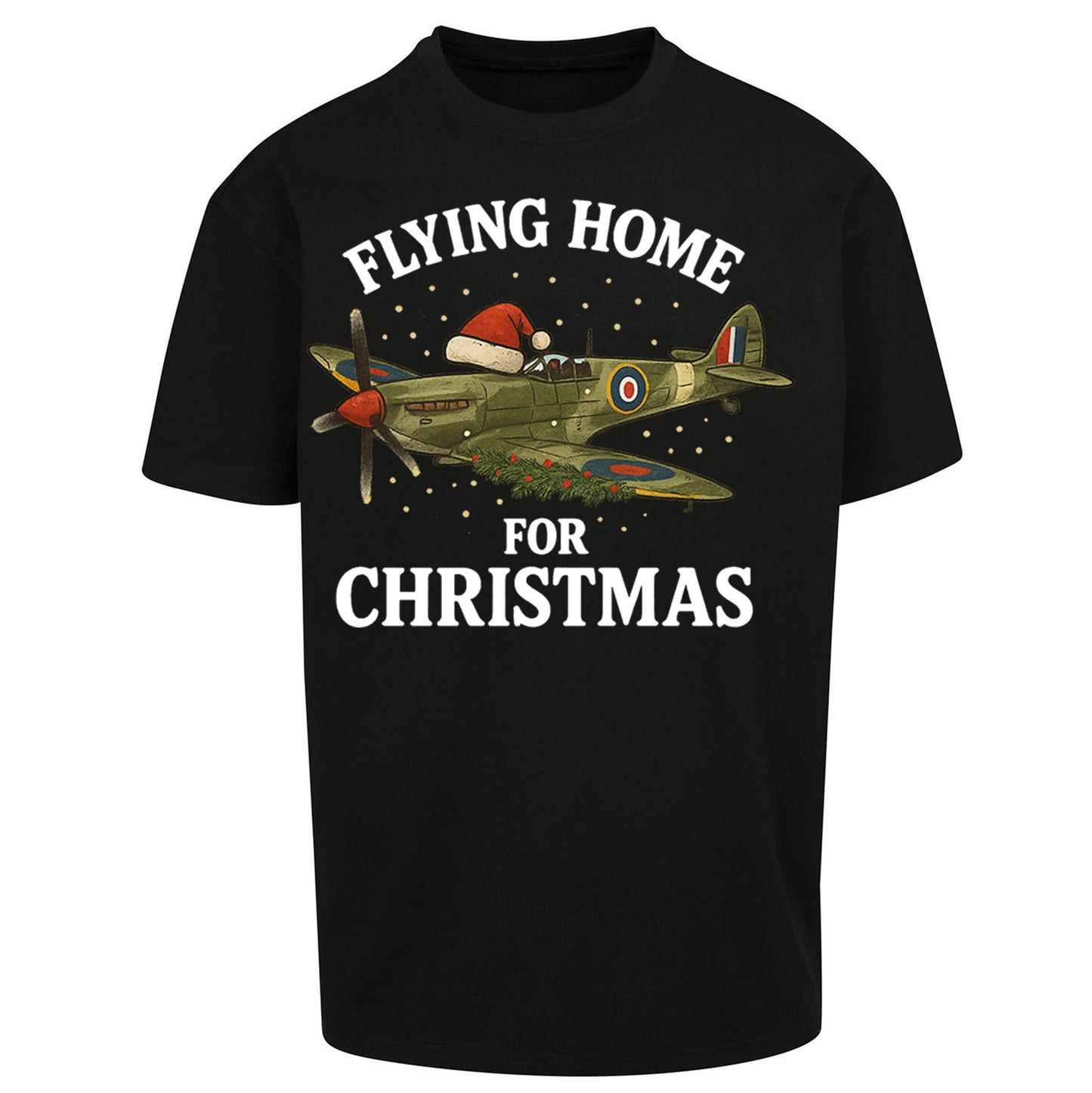 Spitfire Christmas Oversized T Shirt