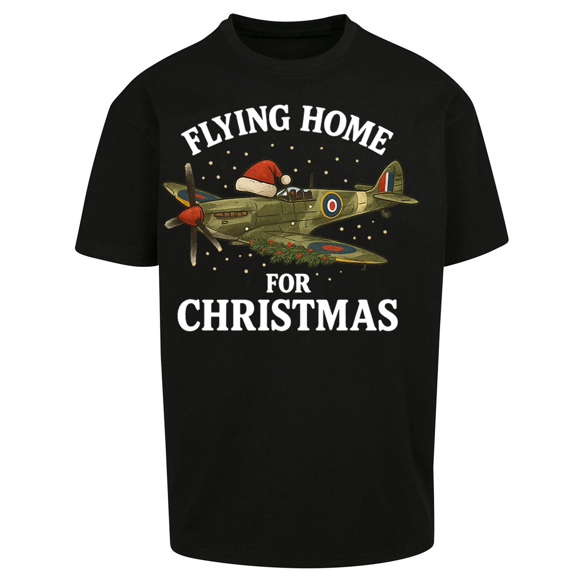 Spitfire Christmas Oversized T Shirt