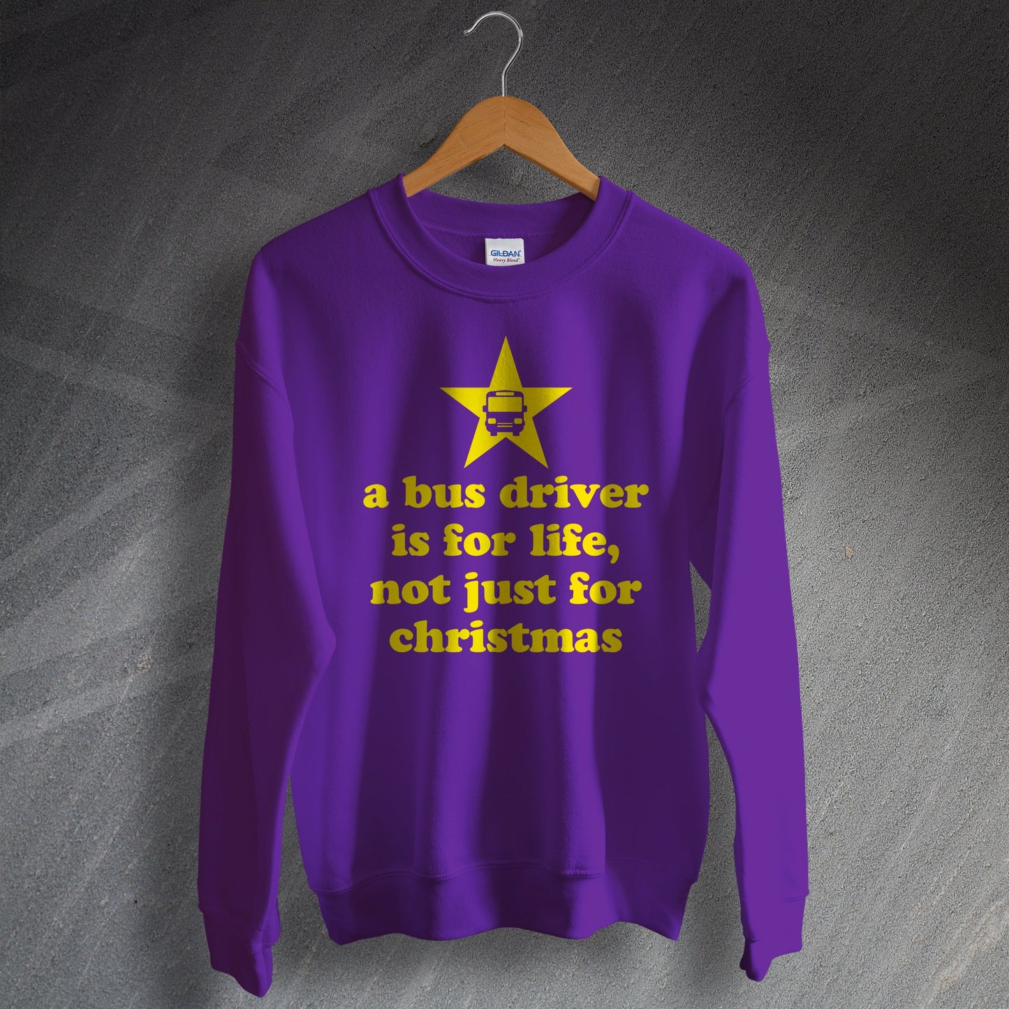 A Bus Driver is for Life Not Just for Christmas Jumper