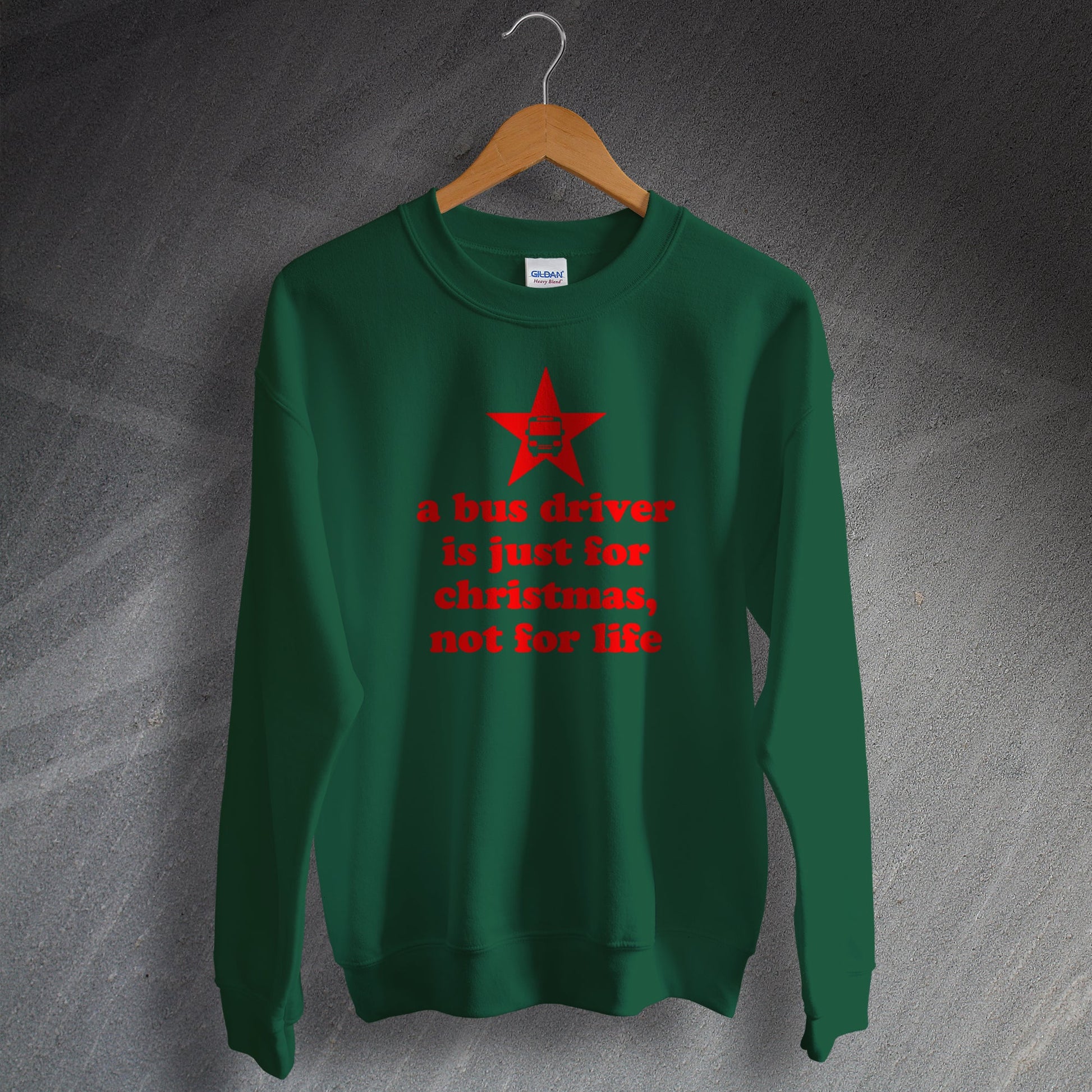 A Bus Driver is Just for Christmas Jumper