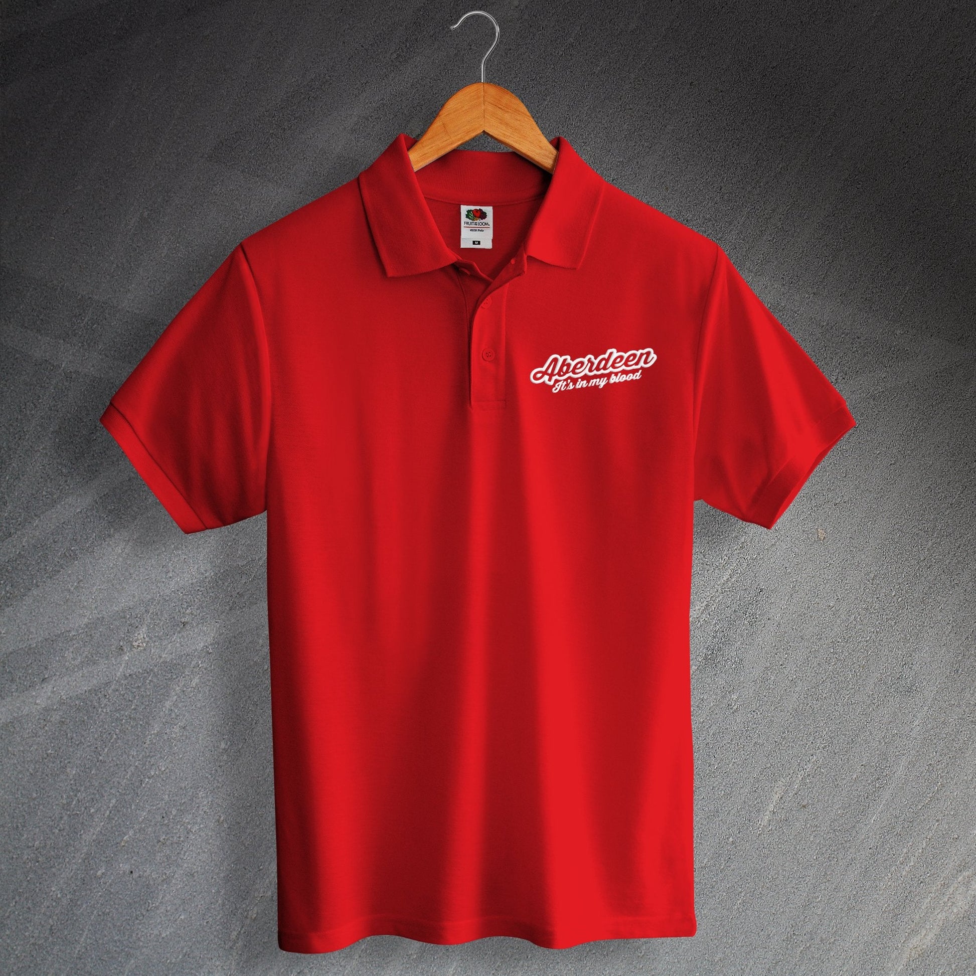 Aberdeen It's in My Blood Polo Shirt
