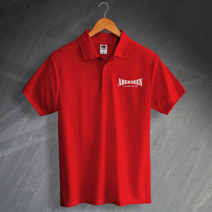 Aberdeen It's a Way of Life Polo Shirt