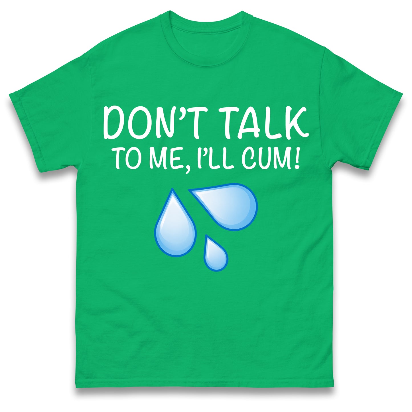 Don't Talk To Me I'll Cum T Shirt