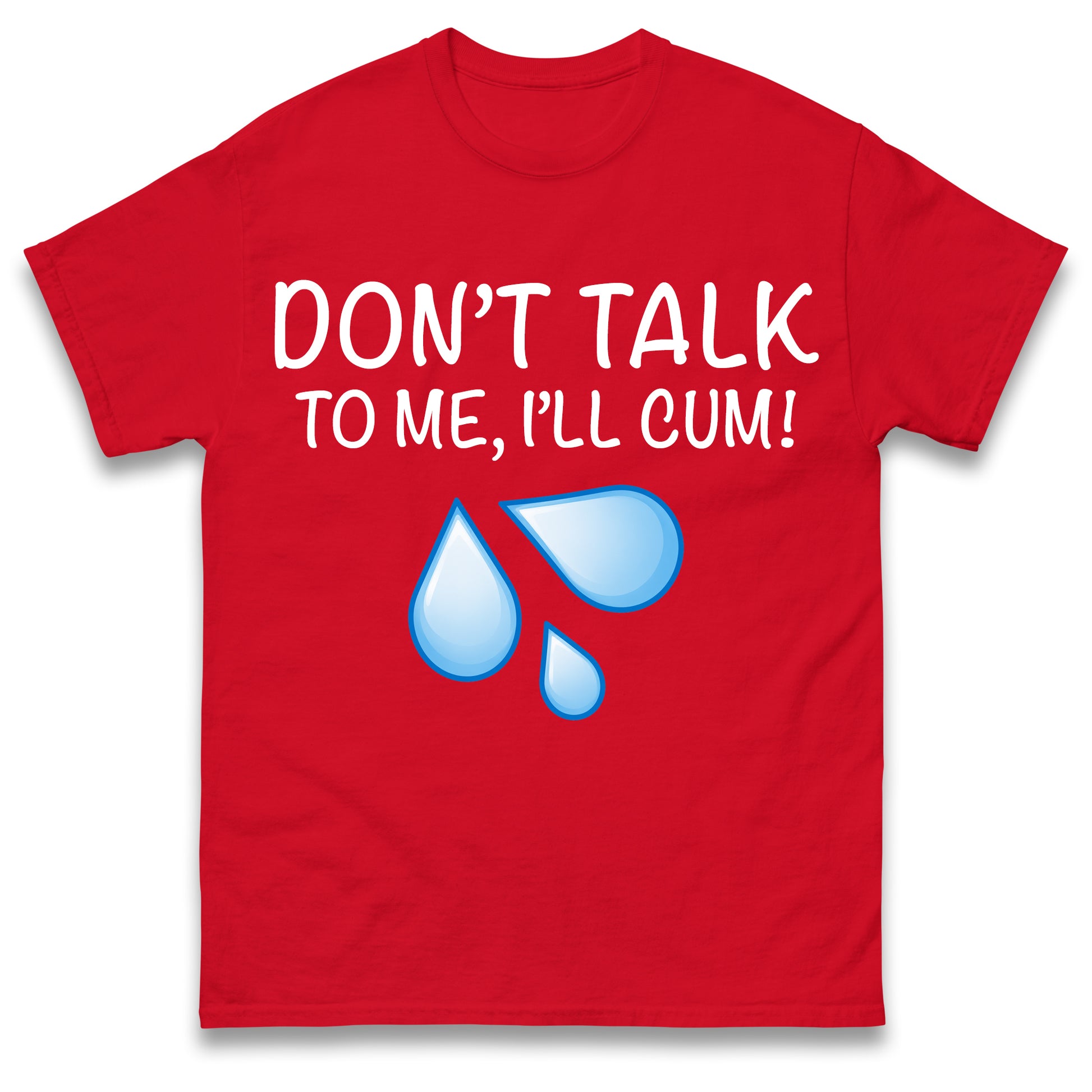 Don't Talk To Me I'll Cum T Shirt