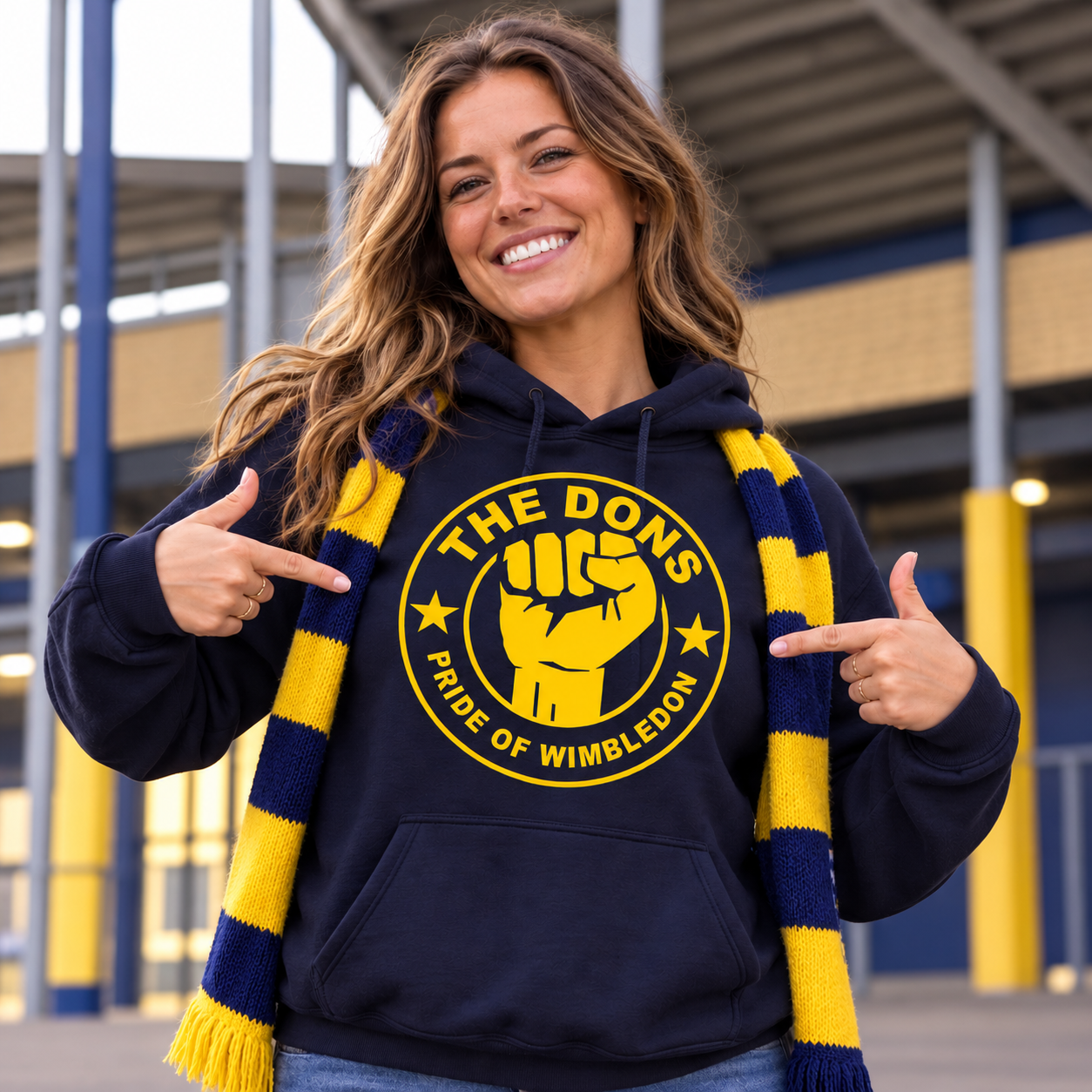 AFC Wimbledon Football Hoodie