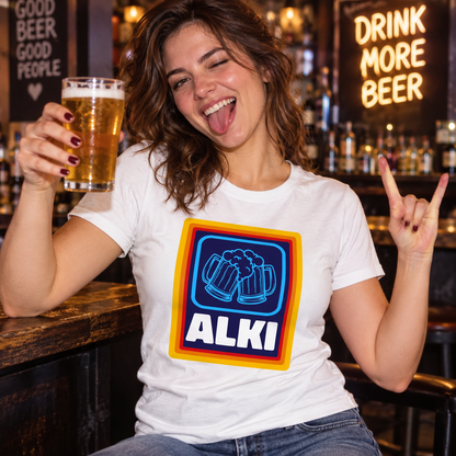 Alcoholic T Shirt Funny
