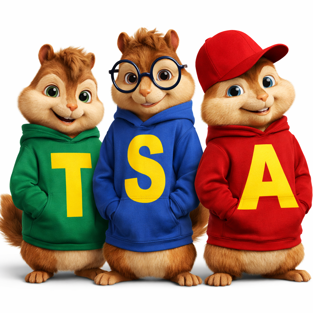 Alvin Simon Theodore Hoodies