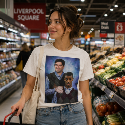 Andoni Iraola & Alexander Isak Liverpool Step Brothers T Shirt