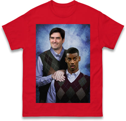 Andoni Iraola & Alexander Isak Liverpool Step Brothers T Shirt