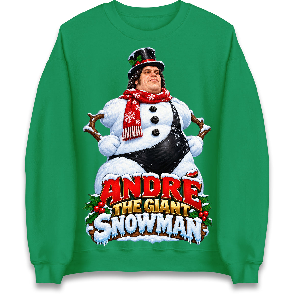 Andre The Giant Christmas Jumper