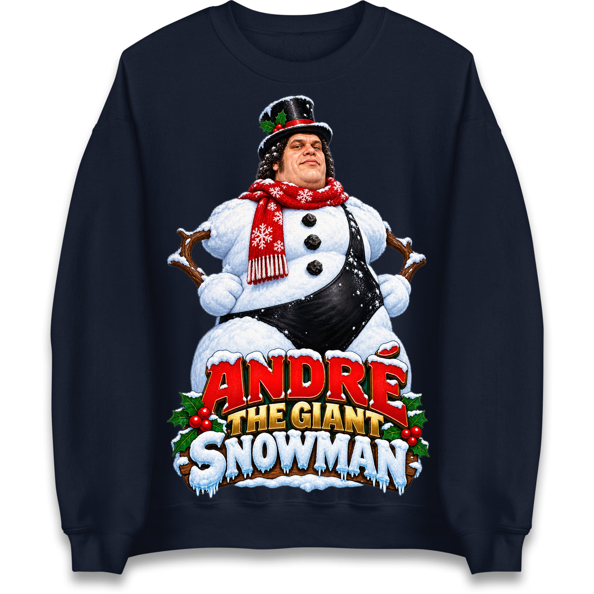 Andre The Giant Christmas Jumper