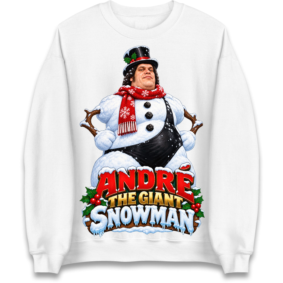 Andre The Giant Christmas Jumper