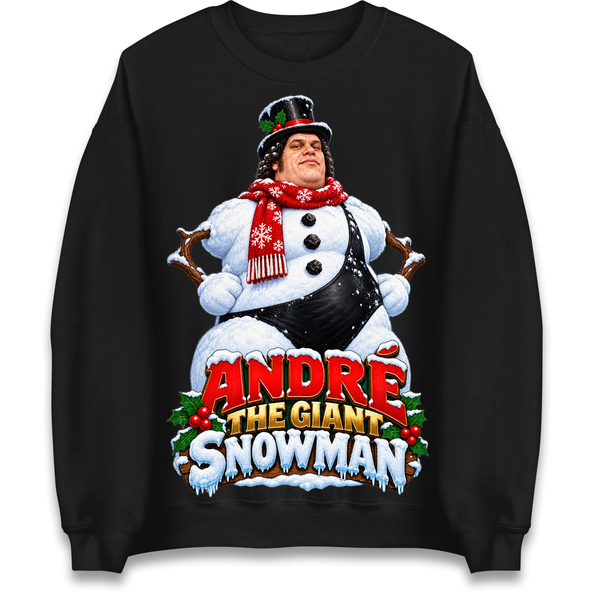 Andre The Giant Christmas Jumper