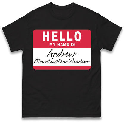 Andrew Mountbatten Windsor T Shirt