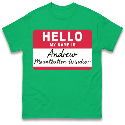 Andrew Mountbatten Windsor T Shirt