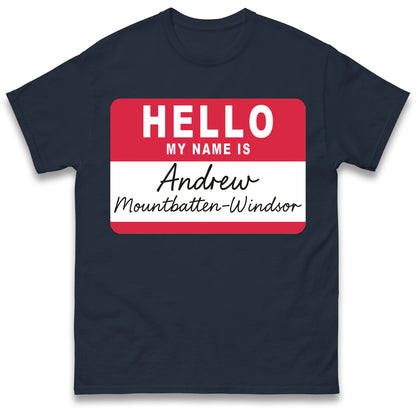Andrew Mountbatten Windsor T Shirt