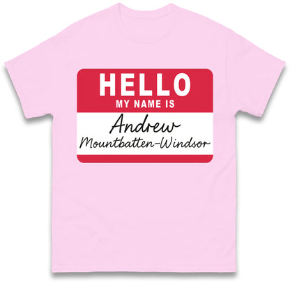 Andrew Mountbatten Windsor T Shirt