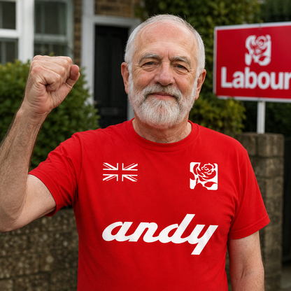 Andy Burnham Labour T Shirt