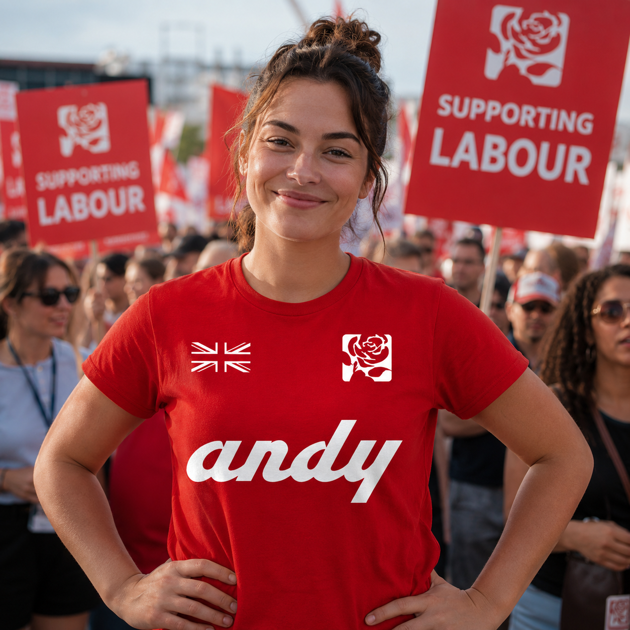 Andy Burnham Labour T Shirt