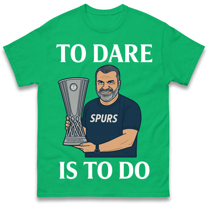 Ange Postecoglou Europa League Trophy Tottenham T Shirt