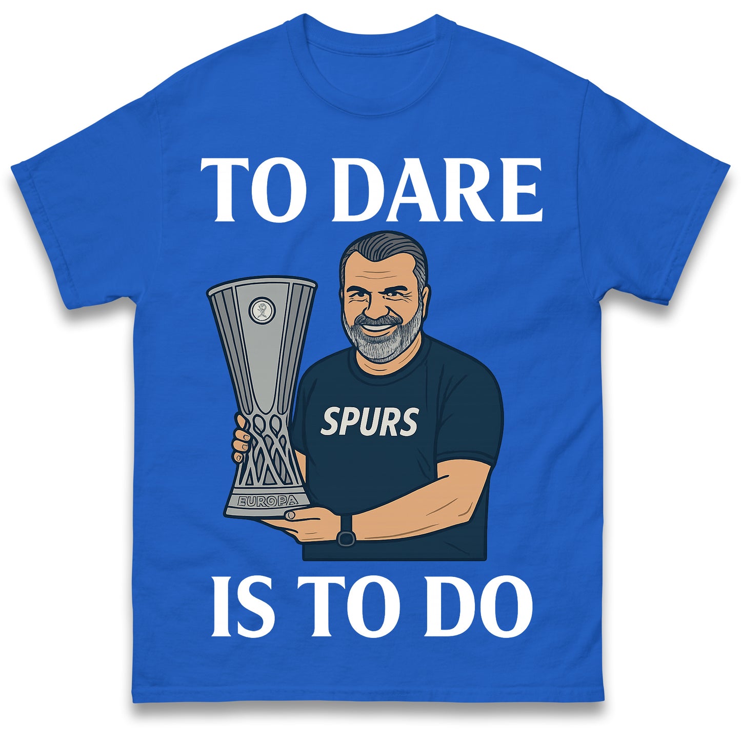 Ange Postecoglou Europa League Trophy Tottenham T Shirt