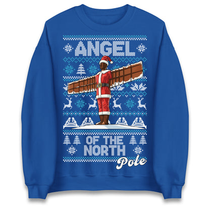 Angel of The North Pole Christmas Jumper
