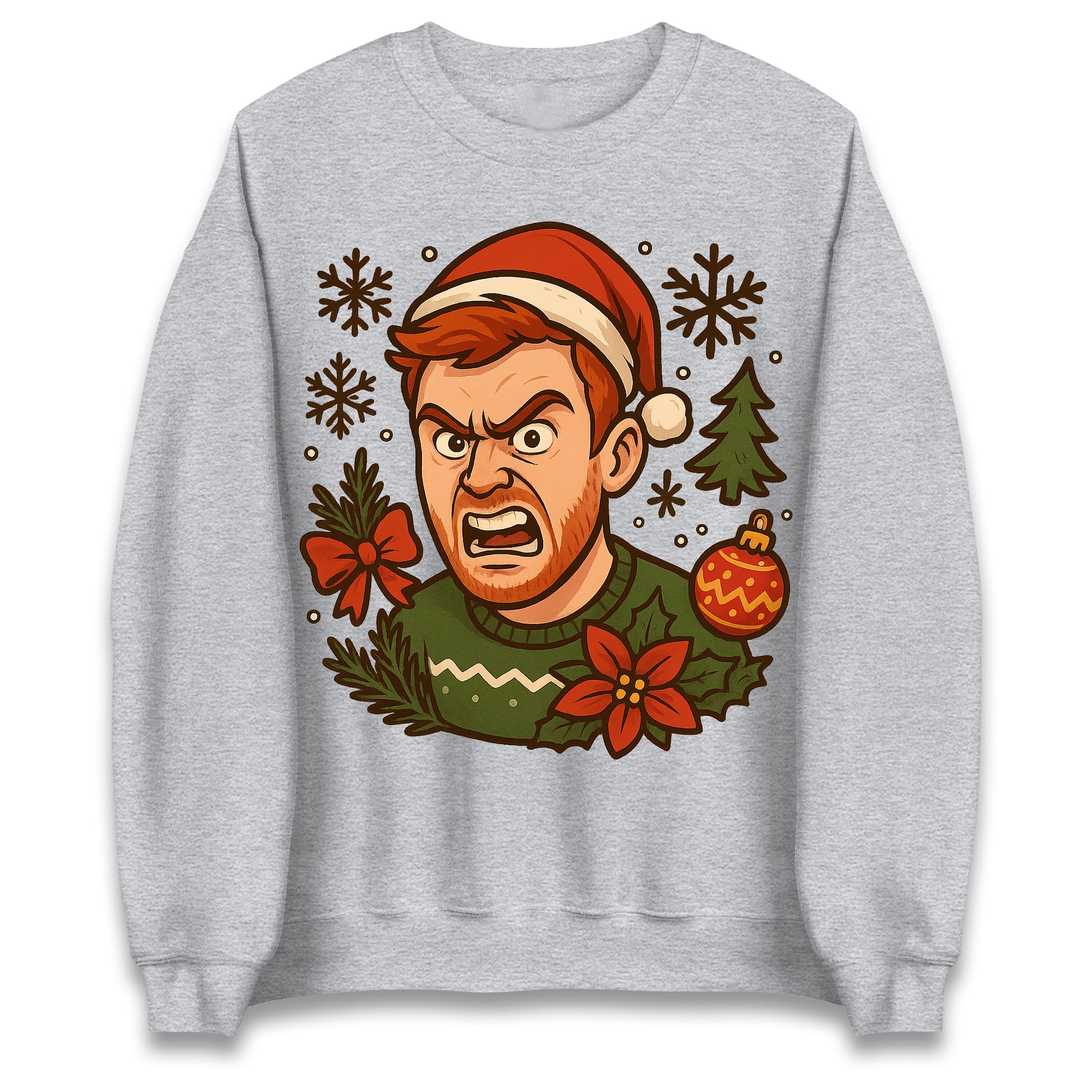 Angry Ginge Christmas Jumper