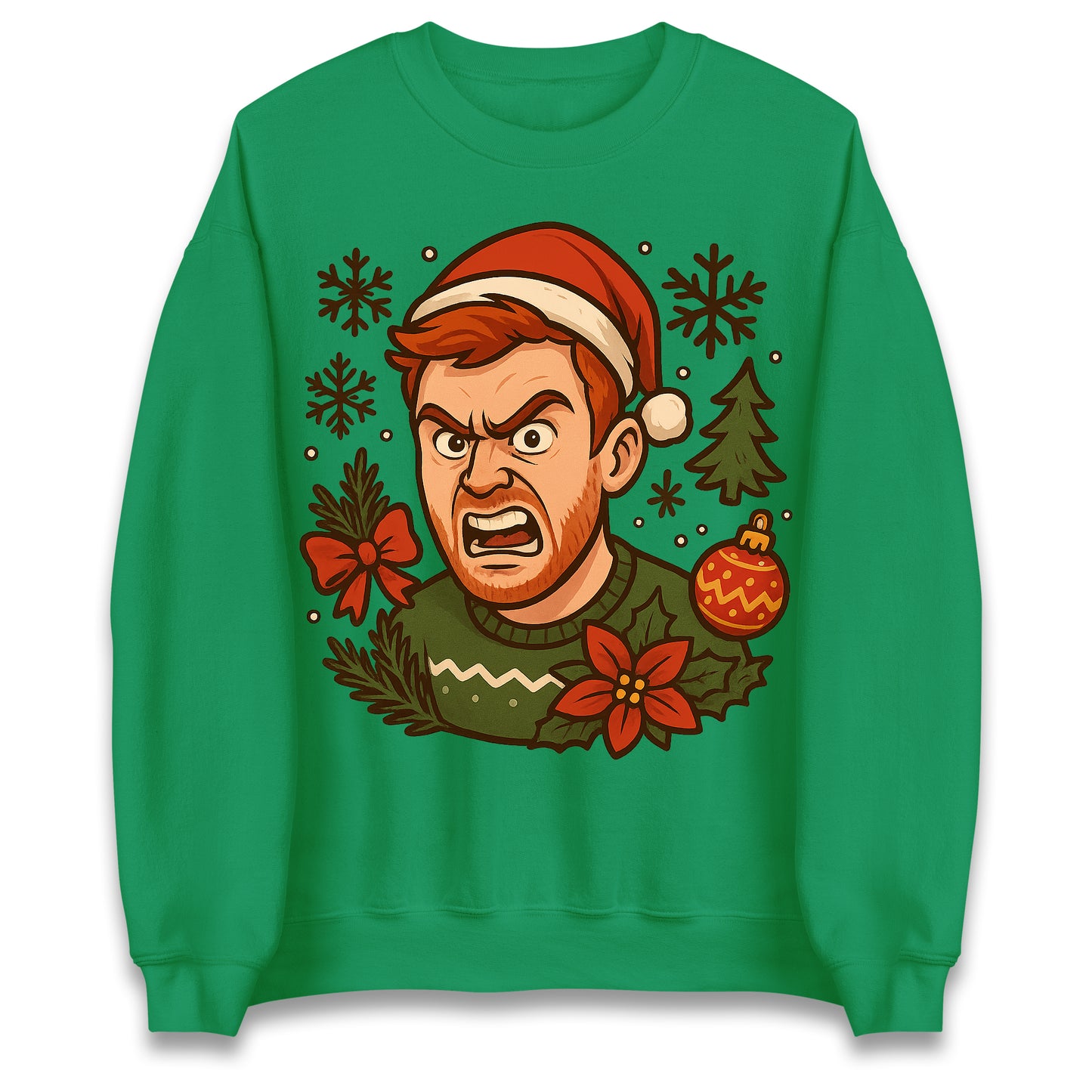 Angry Ginge Christmas Jumper