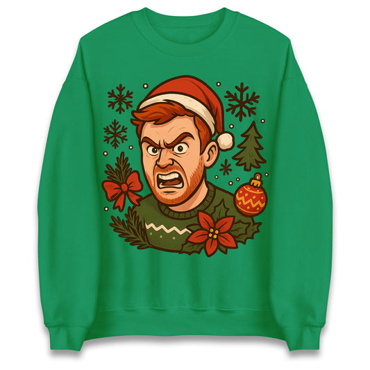 Angry Ginge Christmas Jumper
