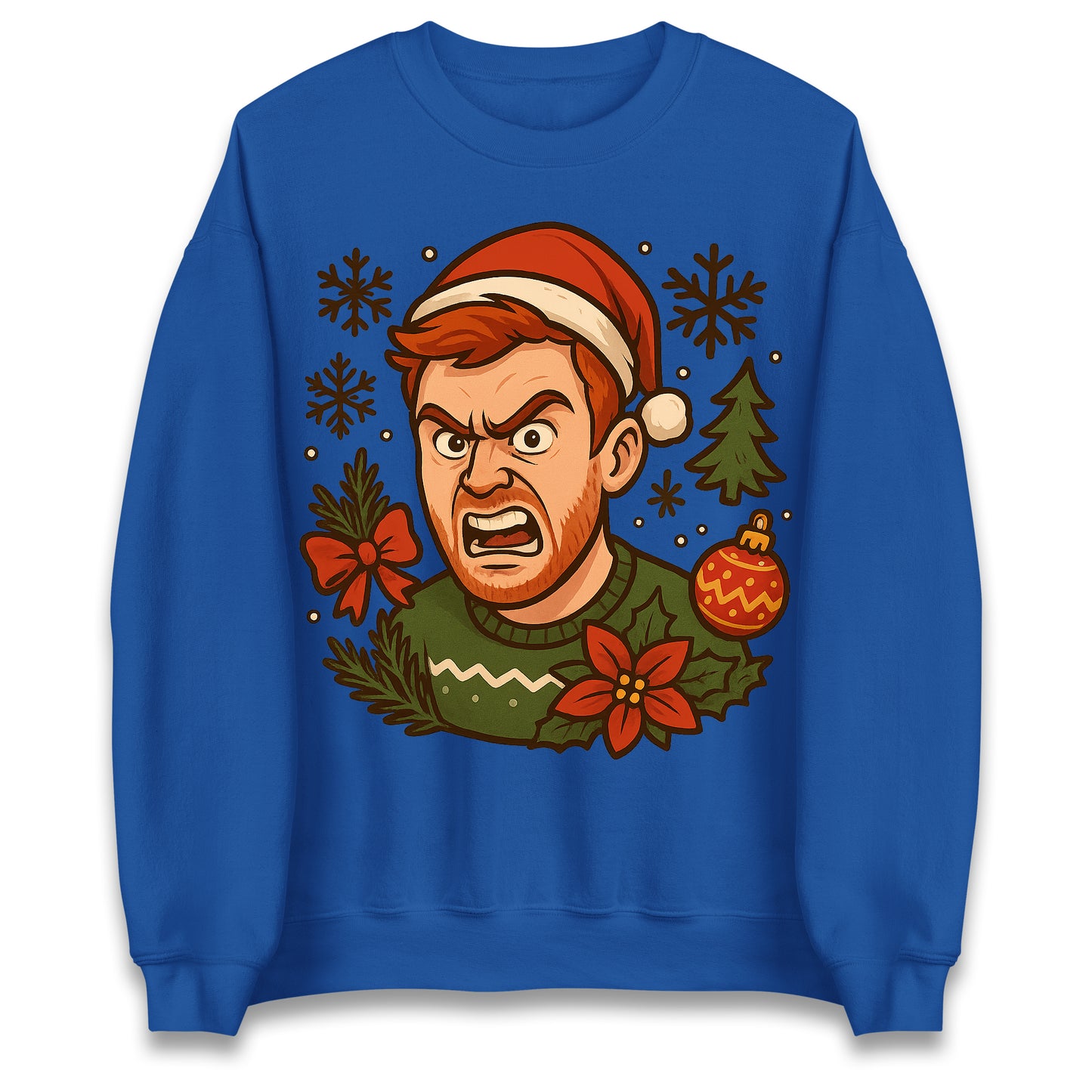Angry Ginge Christmas Jumper