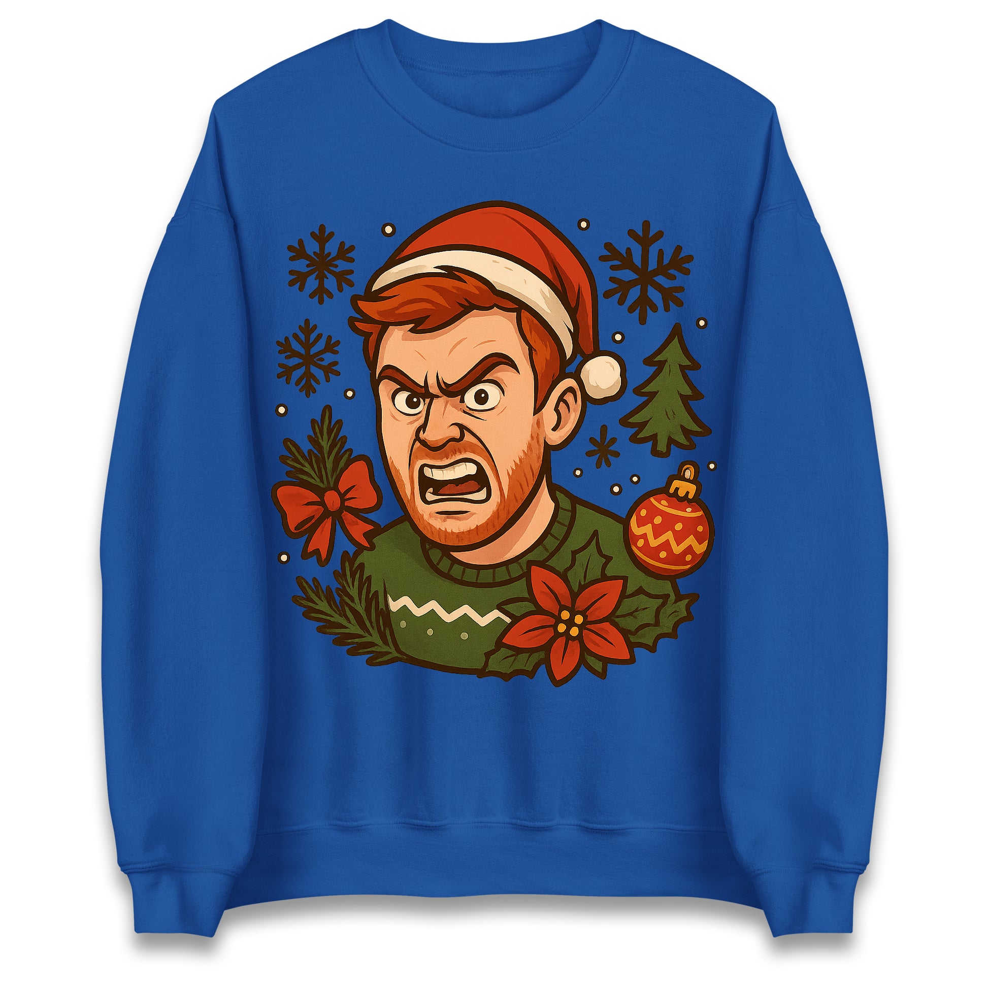 Angry Ginge Christmas Jumper