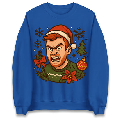 Angry Ginge Christmas Jumper