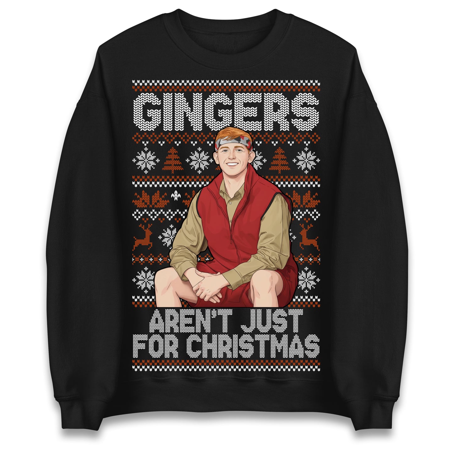 Angry Ginge Xmas Jumper