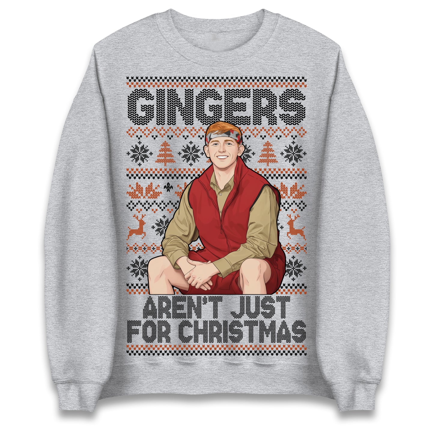 Angry Ginge Xmas Jumper