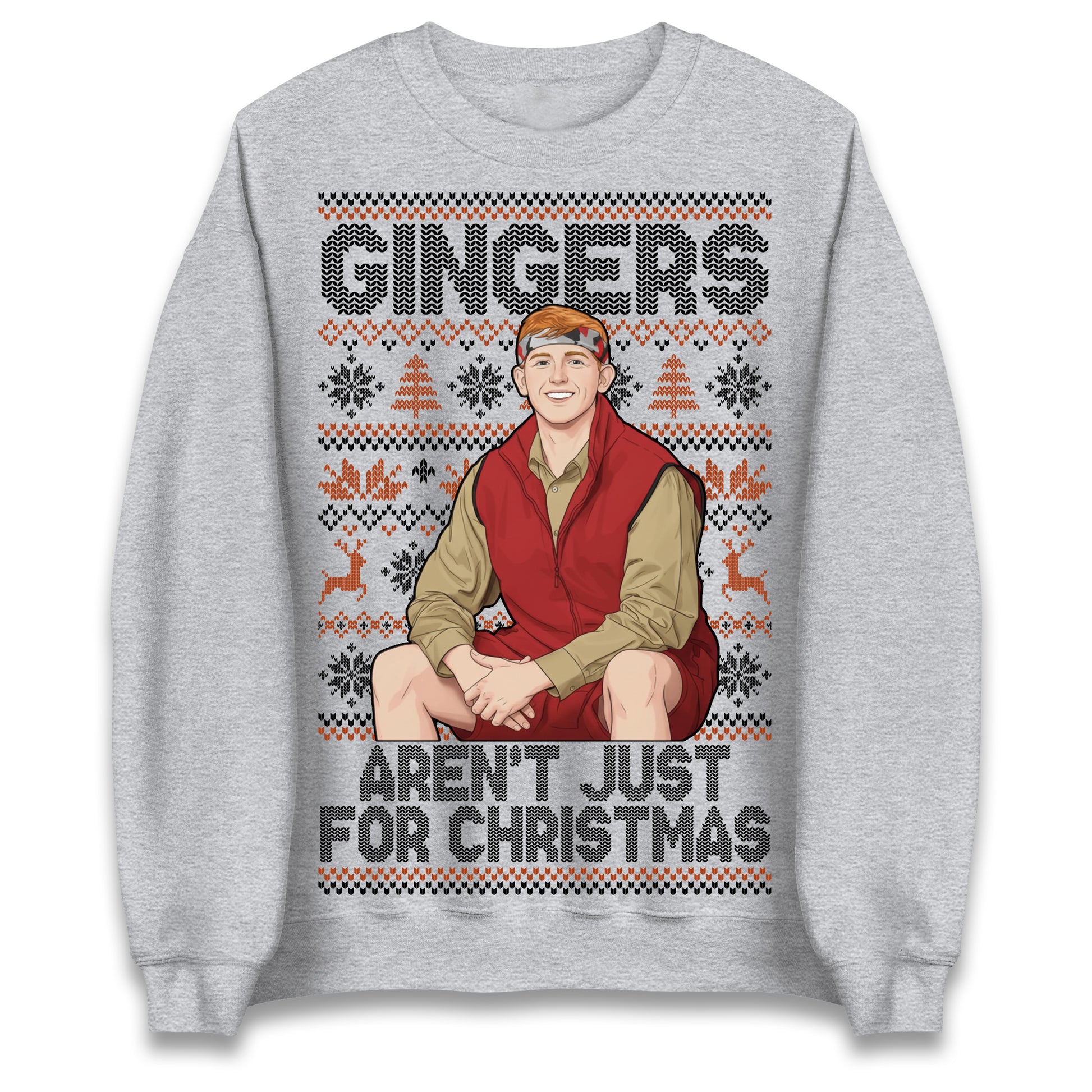 Angry Ginge Xmas Jumper